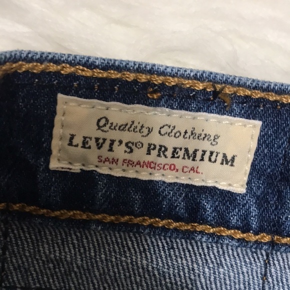 Nwt Levi 501 High Rise Denim Shorts Size 33 - Picture 11 of 16